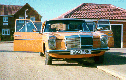 front of mercedes with doors open and no ribbons